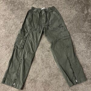 Abercrombie & Fitch Dark Green Cargo Pants